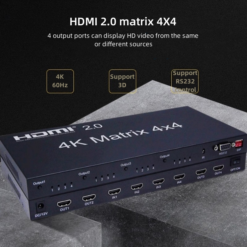 HDMI MATRIX SWITCH 4X4